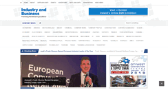 Desktop Screenshot of industryandbusiness.ie